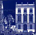 Lübecker Blaugrundkachel Original Alfred Evers