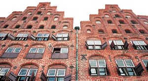 Giebelhäuser in Lübeck